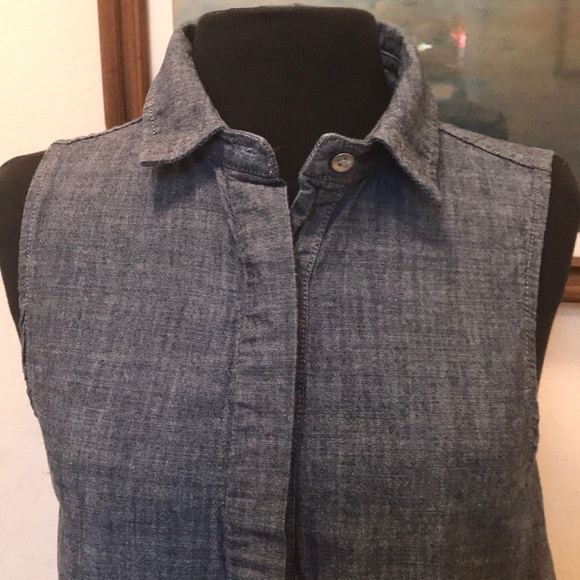 rag & bone chambray top Size Small - Picture 3 of 8
